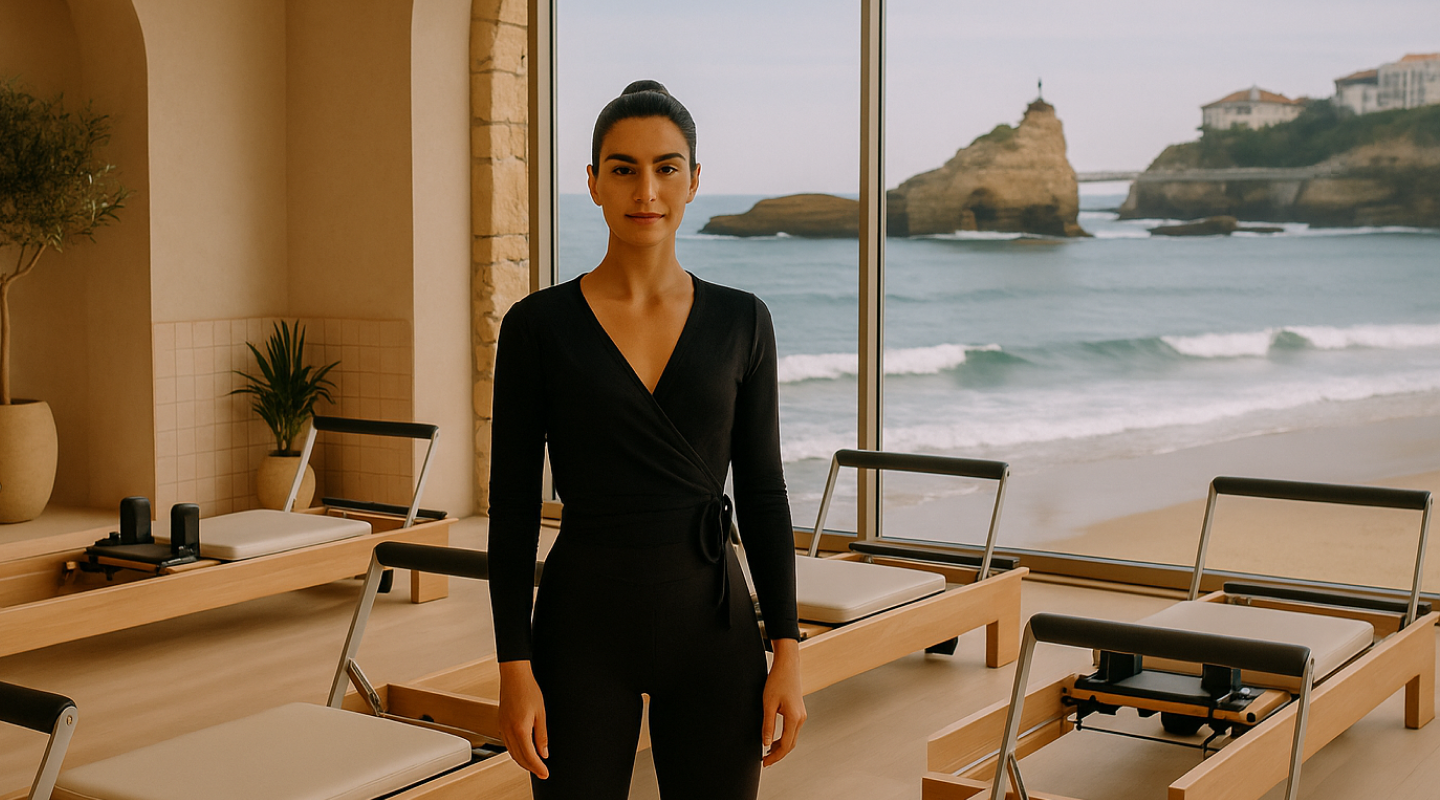 Cours de Pilates Reformer à Biarritz